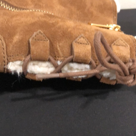 Michael Kors Winter Boots Suede Brown with zip - Picture 11 of 16